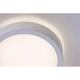LED HomeSpa Panel Aviar Weiß Dimmbar in modernem Design, ideal für Badezimmerbeleuchtung und feuchte Räume.