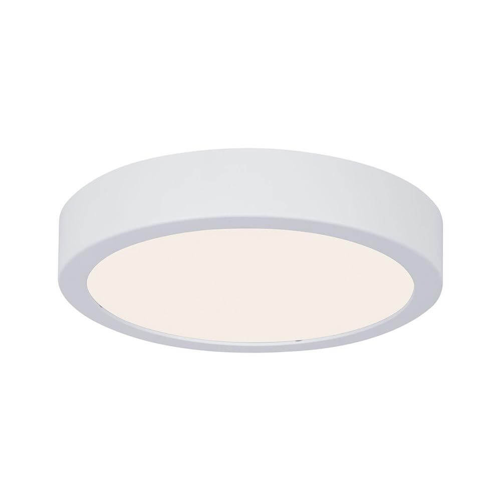 LED HomeSpa Panel Aviar Weiß Dimmbar - modernes, runder Deckenstrahler für Badezimmer mit blendfreiem Licht.