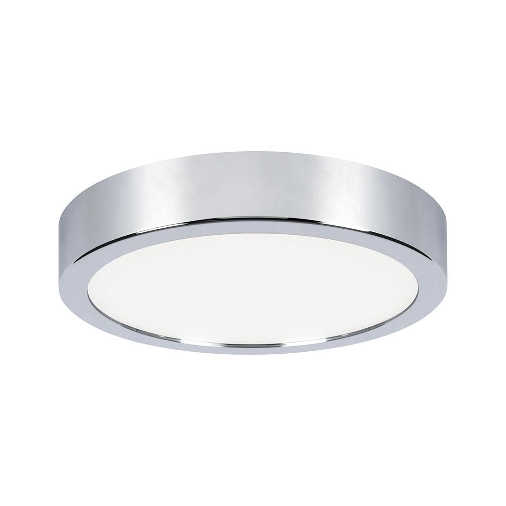 LED Homespa -paneeli Aviar Ø 22cm CCT -ohjaus valkoinen, kromi