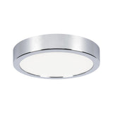 LED Homespa -paneeli Aviar Ø 22cm CCT -ohjaus valkoinen, kromi