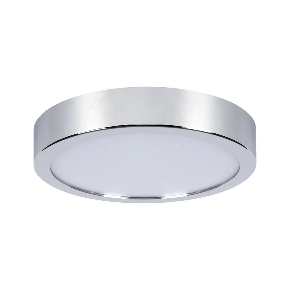 LED Homespa -paneeli Aviar Ø 22cm CCT -ohjaus valkoinen, kromi