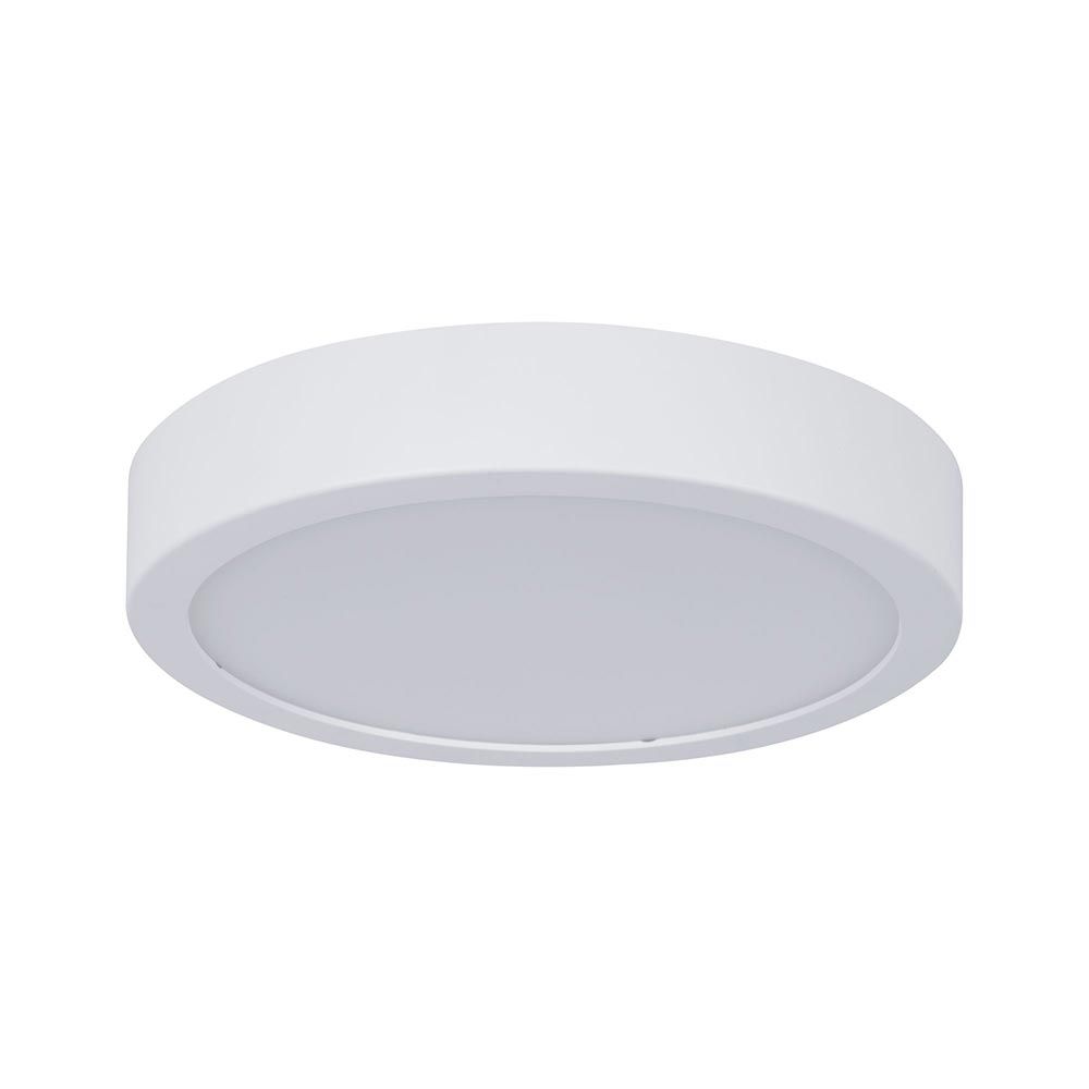 LED HomeSpa Panel Aviar Ø 22cm in Weiß, dimmbar, spritzwassergeschützt, ideal für Feuchträume.