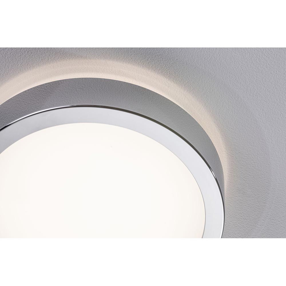 LED HomeSpa Aviar Panel Ø 22cm in Weiß mit dimmbarer Beleuchtung und edlem Design.