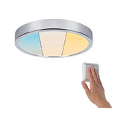 LED HomeSpa Panel Aviar Dim-to-Warm Weiß, Chrom mit dimmbarer Steuerung