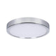 LED HomeSpa Panel Aviar Dim-to-Warm Weiß, Chrom - modernes, spritzwassergeschütztes Deckenlicht für Badezimmer.