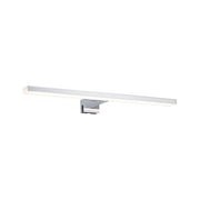 LED Applique pour miroir HomeSpa Evie chromée pour une lumière idéale dans la salle de bains avec design protégé contre les projections d’eau.