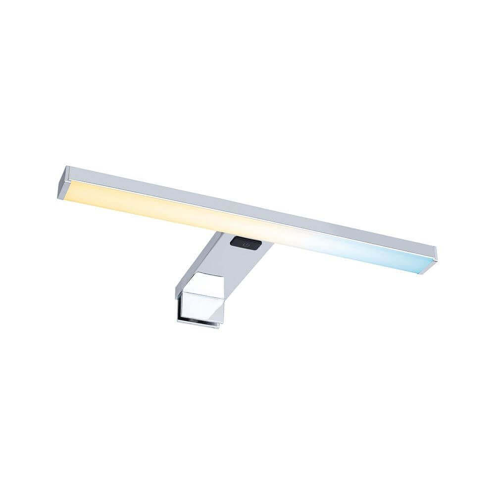 LED HomeSpa Spiegelleuchte Selo Weiß, Chrom