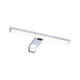 LED HomeSpa Spiegelleuchte Selo Weiß, Chrom - elegante Badezimmerbeleuchtung mit Tunable White Funktion und Spritzwasserschutz.