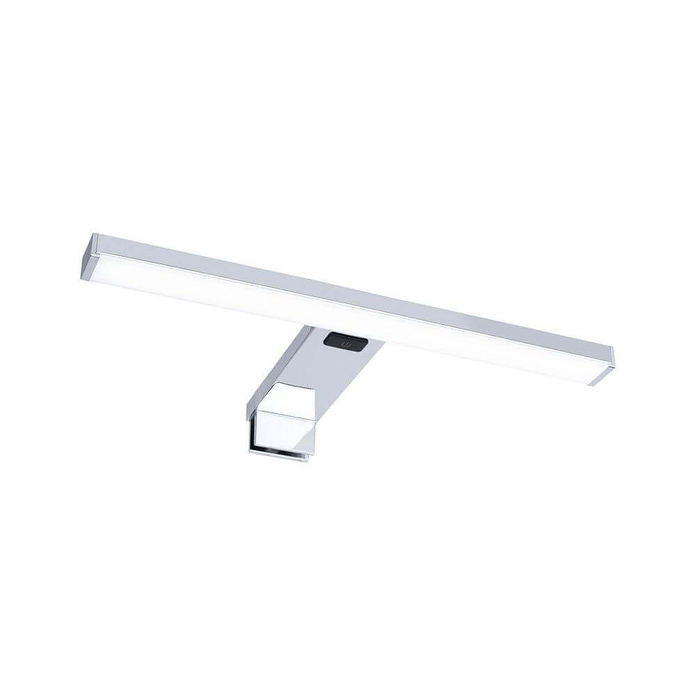 LED HomeSpa Spiegelleuchte Selo Weiß, Chrom