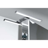 LED HomeSpa Spiegelleuchte Selo Weiß, Chrom