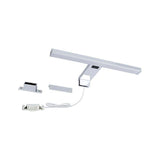 LED HomeSpa Spiegelleuchte Selo Weiß, Chrom