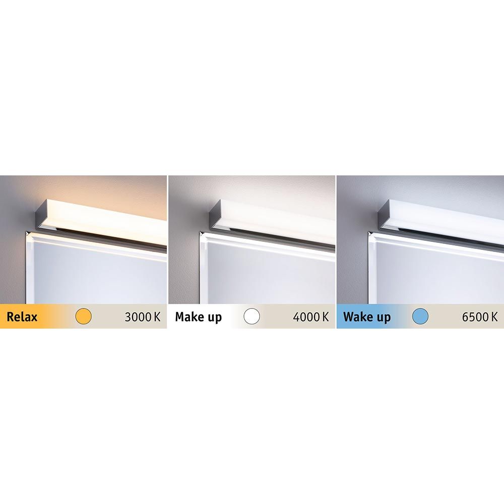 LED HOMESESPA Mirror Light Toova Dim-to CHROME, biały