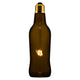 E27 LED Bierflasche Beer Bulb Dimmbar in Braun, hergestellt aus recycelten Bierflaschen, energiesparend.