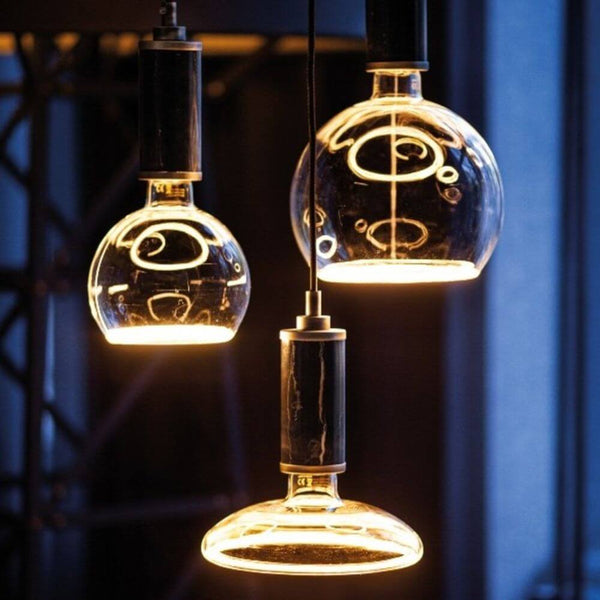 E27 LED Floating Extra Warmweiß 1900K Dimmbar, dekoratives Segula LED-Leuchtmittel mit schwebenden Filamenten
