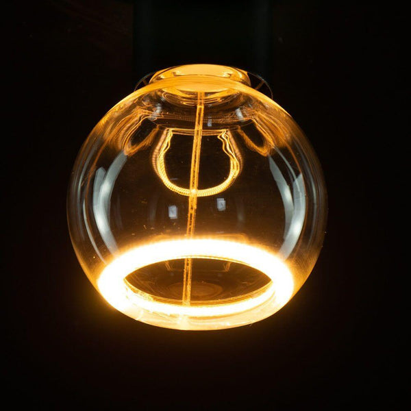 E27 LED Floating Extra Warmweiß 1900K Dimmbar dekoratives Leuchtmittel mit schwebenden Filamenten im Glas