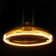 E14 & E27 LED Floating Reflektor Extra Warmweiß 1900K Dimmbar - schwebende Lichtquelle in warmem Gelbton.