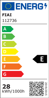 LED para frutas y verduras enfocable 35°-50° 3100K 2847lm 30W