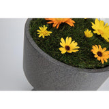 LED Planter Concrea Black Sandstone IP65