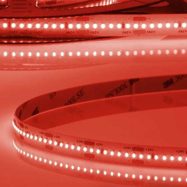 LED Strip 500cm Linear ST-Flexband 24V Rot, rotes 24V LED-Band, dimmbar per PWM