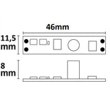 Mini gradateur de commande de geste de bande LED avec un capteur d'essuyage pour les profils