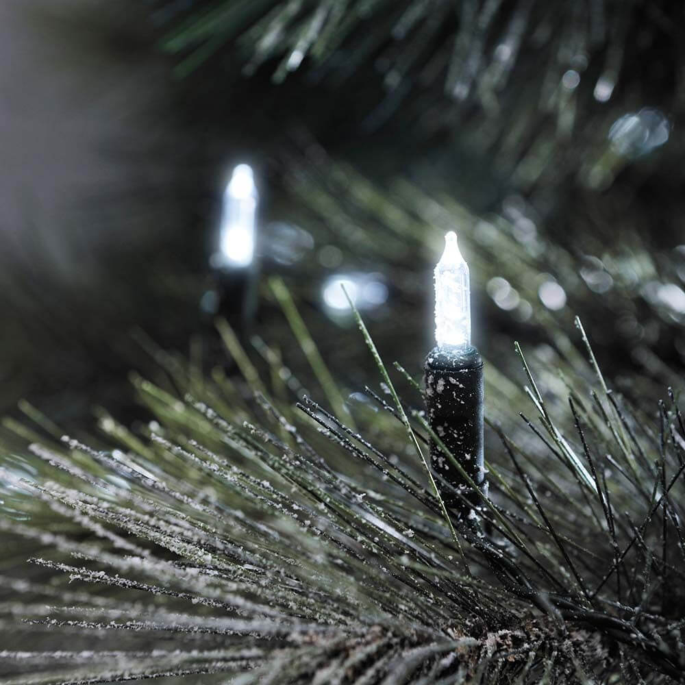 LED mini light chain 120 cold white diodes IP44 | skapetze®