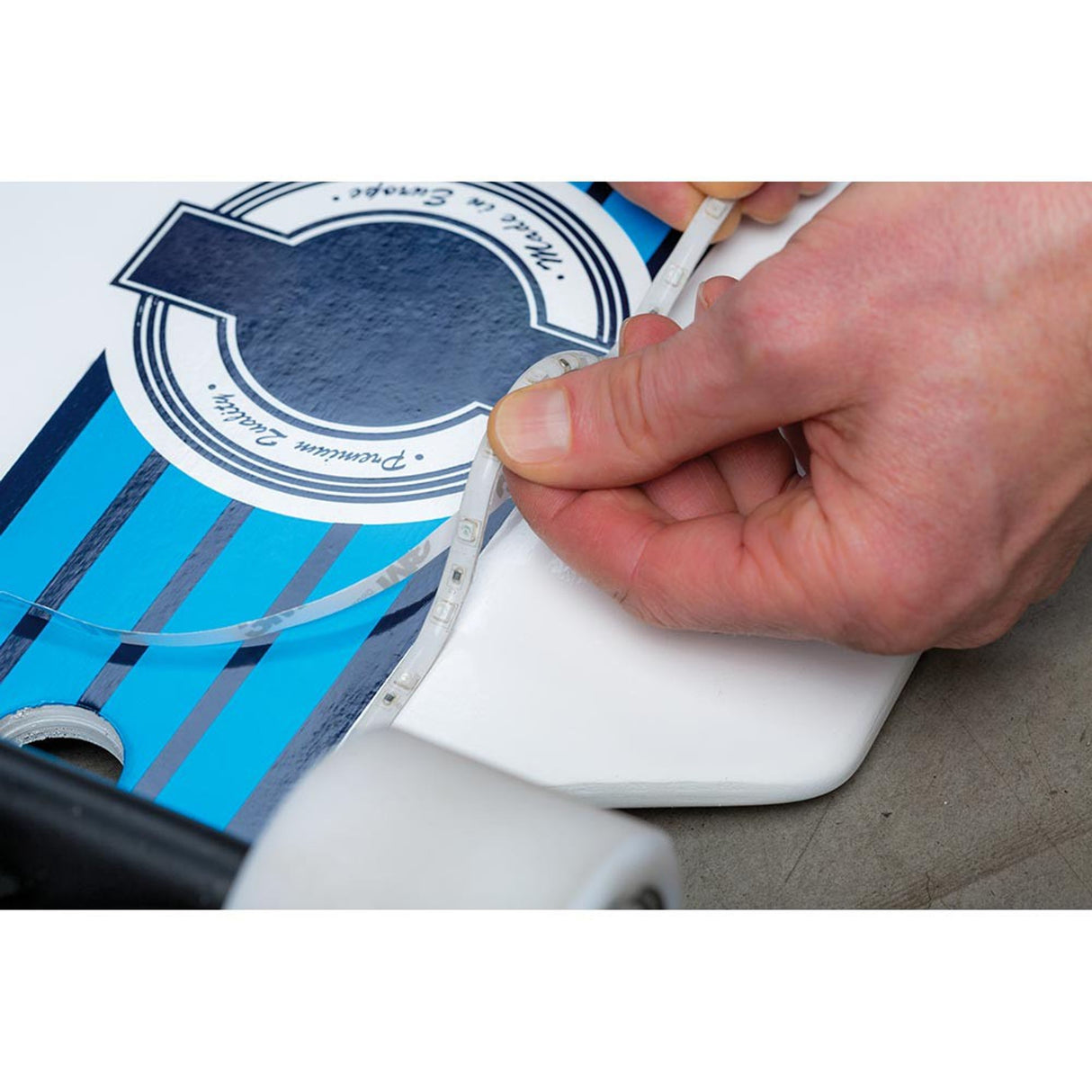 LED Mobil Stripe RGB 2x80cm 1,2W batteriebetrieben