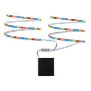 LED Mobil Stripe RGB 2x80cm 1,2W batteriebetrieben mit Batteriefach und farbigen LEDs