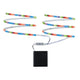 LED Mobil Stripe RGB 2x80cm 1,2W batteriebetrieben