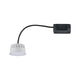 LED Modul Choose 3er-Set Rund mit 3-Stufen-Dimmer 2700K, flache Coin-Leuchte mit flexiblem Arm.