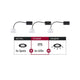 LED Modul Choose LED 3er-Set 2700K mit 3 Spots und 3 LEDs, ideal zum Kombinieren mit Choose! Spot-Sets.