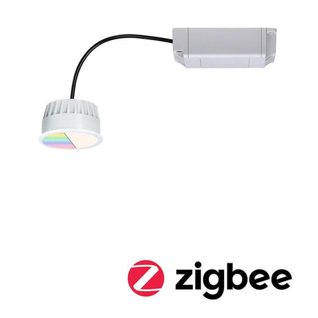 LED Smart Home Zigbee module RGBW CCT with a simple design and flexible mounting option.