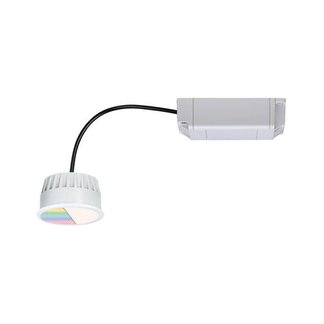 LED Smart Home Zigbee module RGBW CCT with flexible connection and RGBW color change.