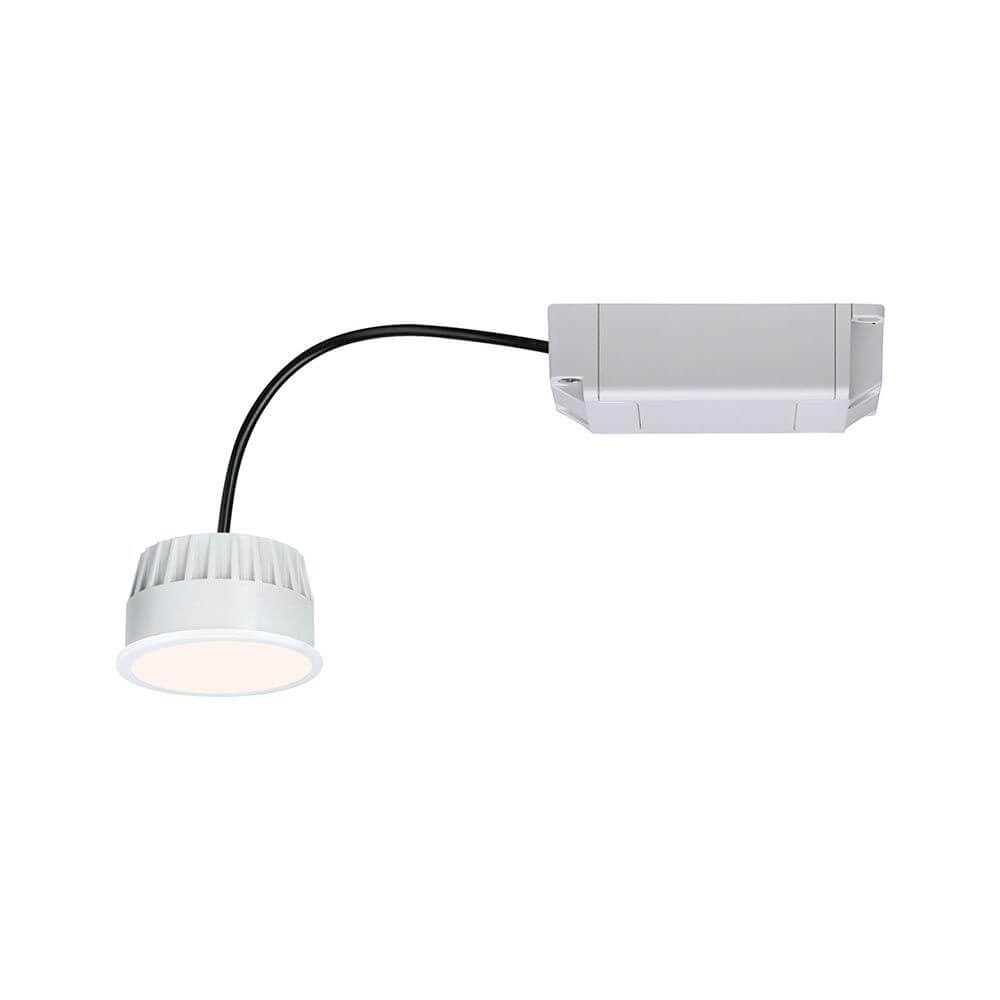 LED Modul Smart Home Zigbee 2700K Warmweiß mit flexiblem Kabel und Slim Coin Design.