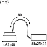 LED Modul Stufen-Dimmer Base 3000K Opal  Paulmann   