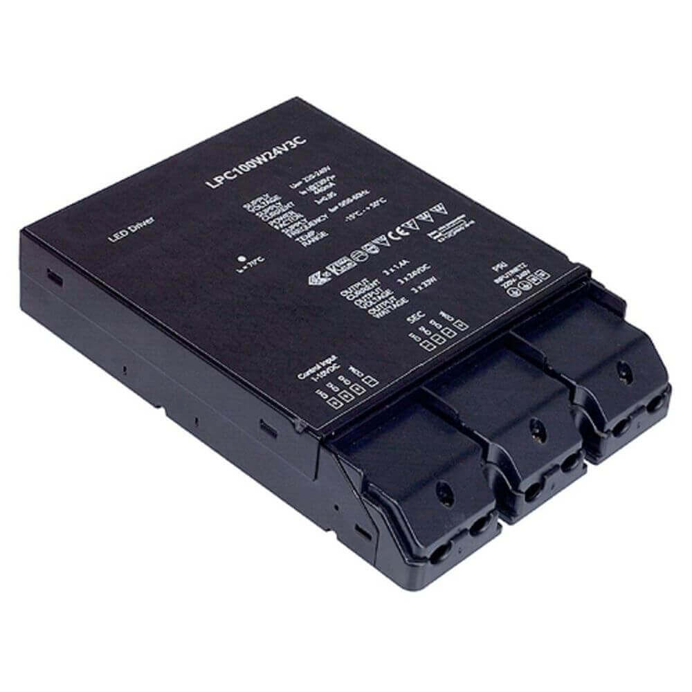 LED-NETZTEIL 100W 24V 3-fach Dimmbar über 1-10V