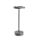 Minimalistische LED Outdoor Akku-Tischlampe Smart mit elegantem Design und rostfreier Oberfläche.