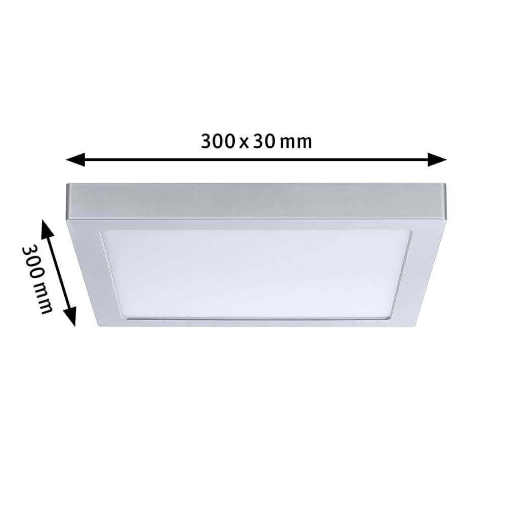 Panel LED Abia Angular Chrome-Matt