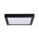 LED Panel Abia Eckig Schwarz 300x300mm für gleichmäßige Lichtverteilung in modernem Design.