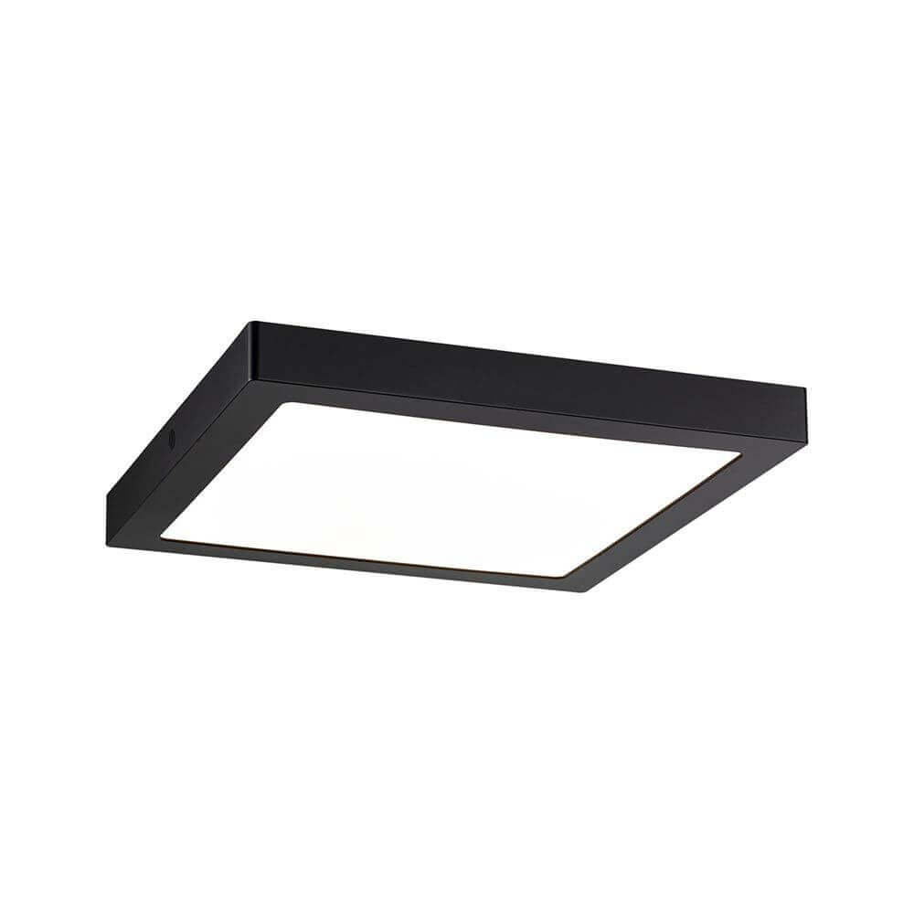 Pannello a LED Abia Angular Black-Matt