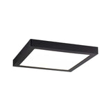 Pannello a LED Abia Angular Black-Matt