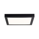 Pannello a LED Abia Angular Black-Matt