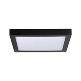 Pannello a LED Abia Angular Black-Matt