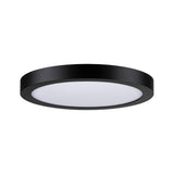 LED Panel Abia Round Black-Matt