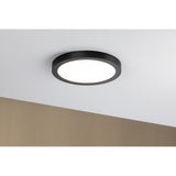 LED Panel Abia Round Black-Matt