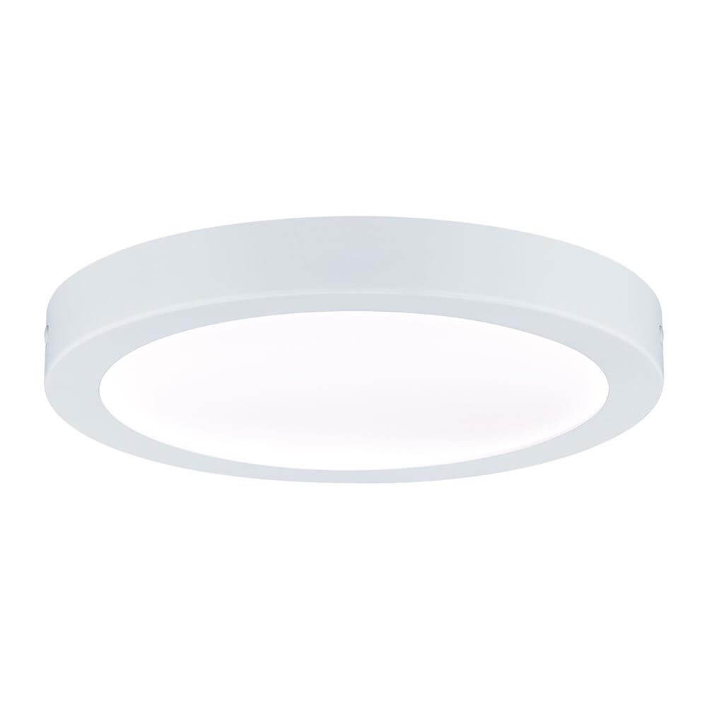 LED Panel Abia Rund Ø 30cm Weiß - modernes, flaches Design mit gleichmäßiger Lichtverteilung.