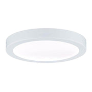 LED Panel Abia Rund Ø 30cm Weiß - modernes, flaches Design mit gleichmäßiger Lichtverteilung.