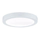 LED Panel Abia Rund Ø 30cm Weiß - modernes, flaches Design mit gleichmäßiger Lichtverteilung.