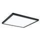 LED Decken & Wand Panel Atria Shine 4000K Schwarz, eckiges Design in Schwarz für gleichmäßige Raumausleuchtung.