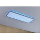 LED Panel Atria Shine Deckenleuchte RGBW Chrom-Matt mit gleichmäßiger Raumausleuchtung.