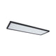 LED Decken Panel Atria Shine Schwarz, 22W, dimmbar, ideal für Wohnräume, gleichmäßige Lichtverteilung.